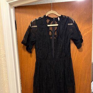Black Lace Dress